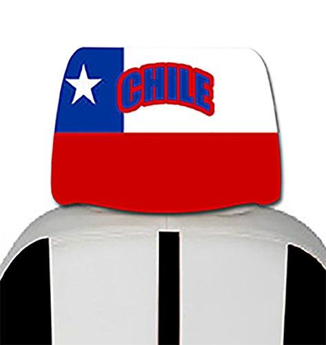  [AUSTRALIA] - Chilean Car Cover Seat Flag 2 pcs-Chile Seat Cover Flag - Chilean Flag Day