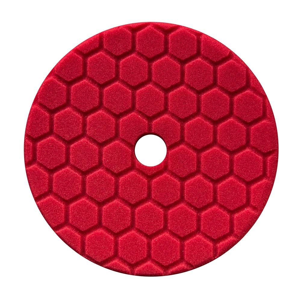  [AUSTRALIA] - Chemical Guys BUFX117HEX6 Hex-Logic Quantum Ultra Light Finishing Pad (Red, 6.5 Inch)