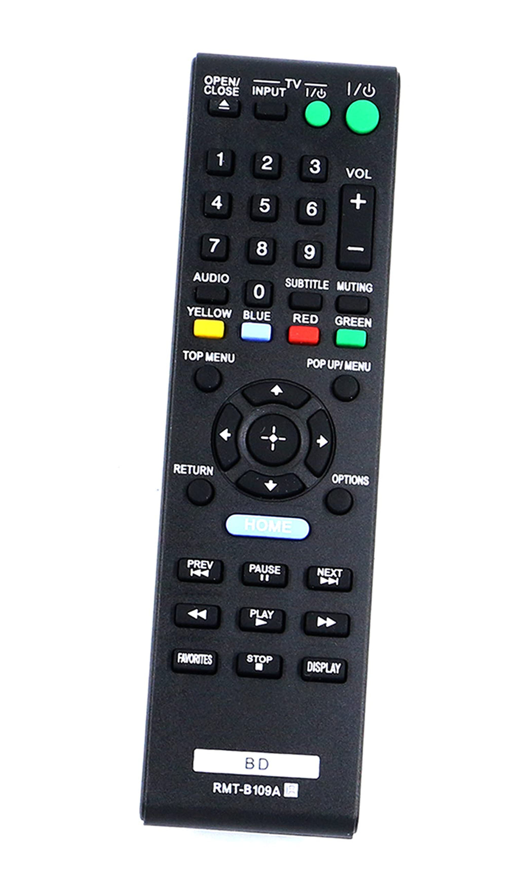 New RMT-B109A Replace Remote fit for Sony DVD Player BDP-S380 BDP-S580 BDP-S480 BDP-BX38 BDP-S280 BDP-S383 148939911 1-489-399-11 BD Blu-ray DVD Players - LeoForward Australia