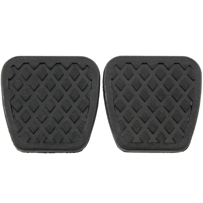  [AUSTRALIA] - Red Hound Auto 2 Brake Clutch Pads Cover for Compatible with Honda Pedal Rubber Manual Transmission Replacement