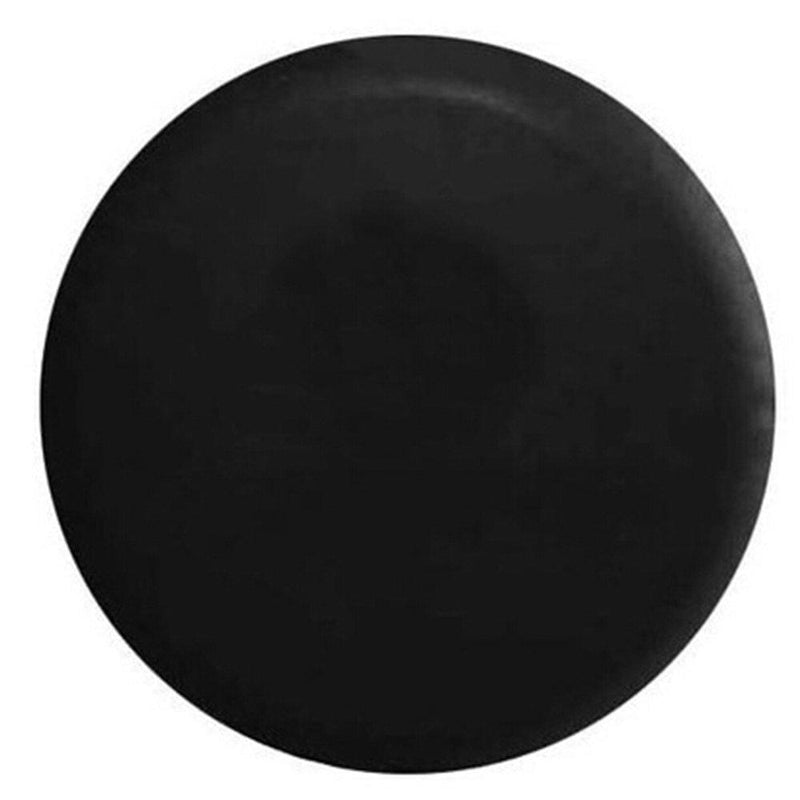 BCP Black Color PU Leather Spare Tire Cover (Fit 31-33 inches) Fit 31-33 inches - LeoForward Australia