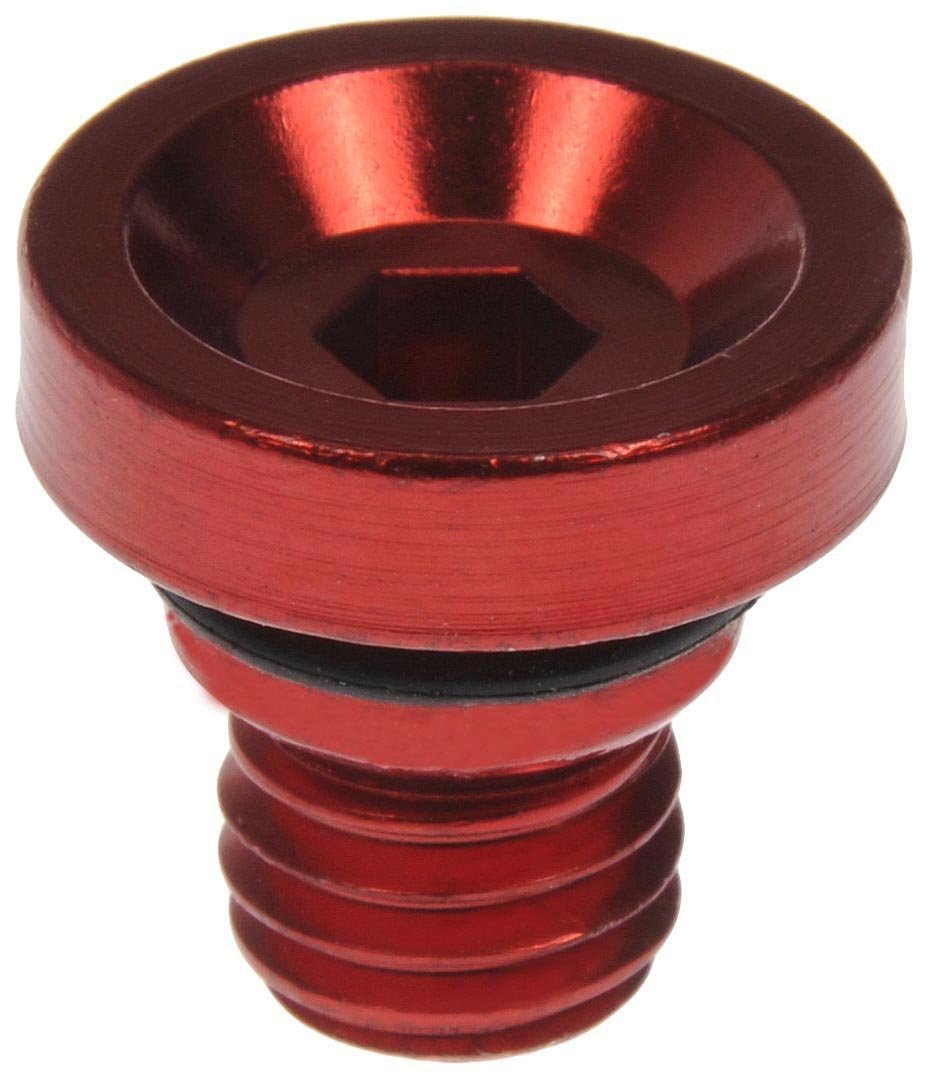 Dorman 712-X95E Wheel Nut Cap, Red Aluminum (Pack of 20) - LeoForward Australia