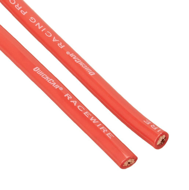  [AUSTRALIA] - QuickCar Racing Products 57-2401 Control Cable 8 Gauge Red 10ft