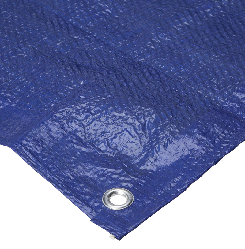  [AUSTRALIA] - Bazic 4'x6' Tarp - Multipurpose Cover or Great Tent For Gardening Camping Traveling Weather-Resistant Small Size Tarpaulin 1 Pack