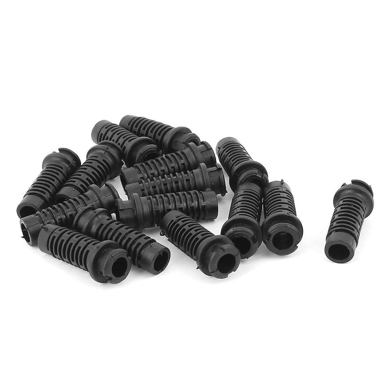  [AUSTRALIA] - uxcell Rubber Strain Relief Cord Boot Protector Cable Sleeve 38x12x8mm 15pcs