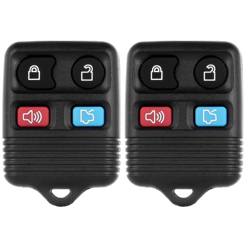  [AUSTRALIA] - SCITOO Keyless Entry Remote Key Fob Replacement fit for 2X 4 Button Keyless Entry Option CWTWBU331 CWTWB1U322 CWTWB1U345 GQ43VT11T (Ford Lincoln Mercury Series)