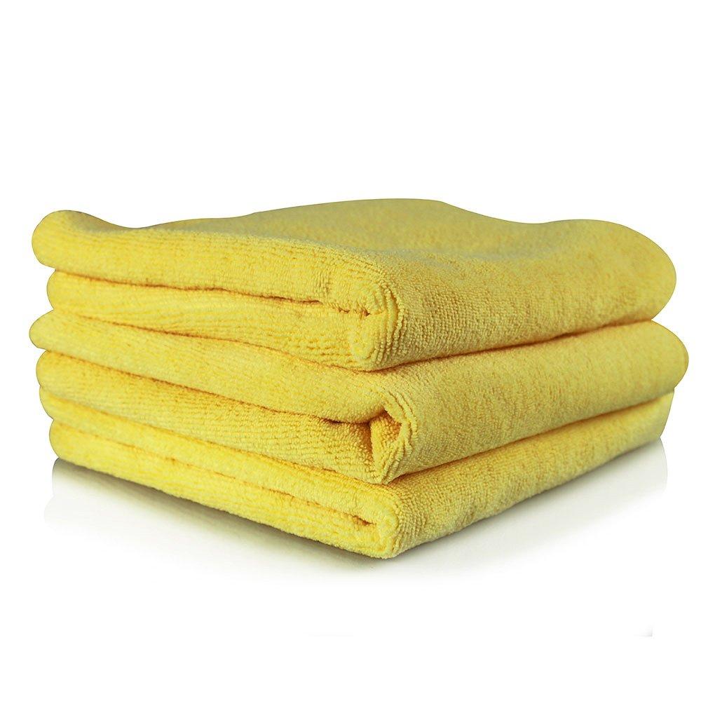  [AUSTRALIA] - Chemical Guys MIC10303 Microfiber Towel (Yellow 15" x 15" ) Yellow