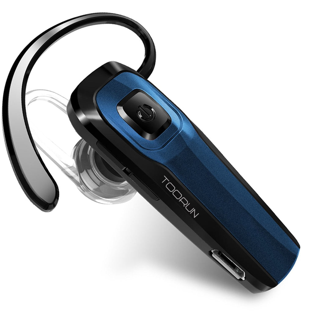 TOORUN M26 Bluetooth Headset V4.1 with Noise Cancelling Mic - Blue - LeoForward Australia