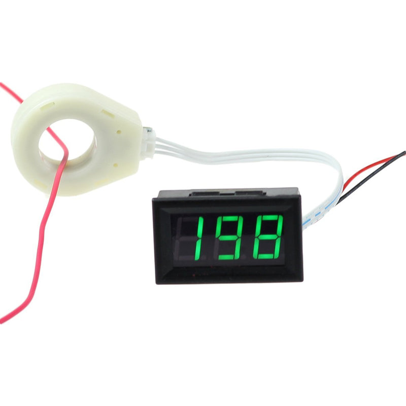  [AUSTRALIA] - bayite DC 5-120V 400A Mini Digital Current Voltage Amp Meter Gauge with Hall Effect Sensor Transformer