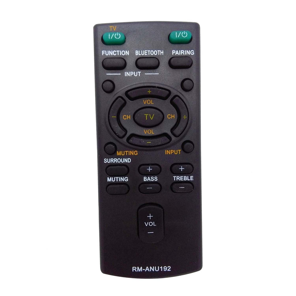 New Sound Bar Remote Control RM-ANU192 SUB RM-ANU191 Remote fit for Sony HT-CT60BT SA-CT60BT SS-WCT60 Sound bar - LeoForward Australia