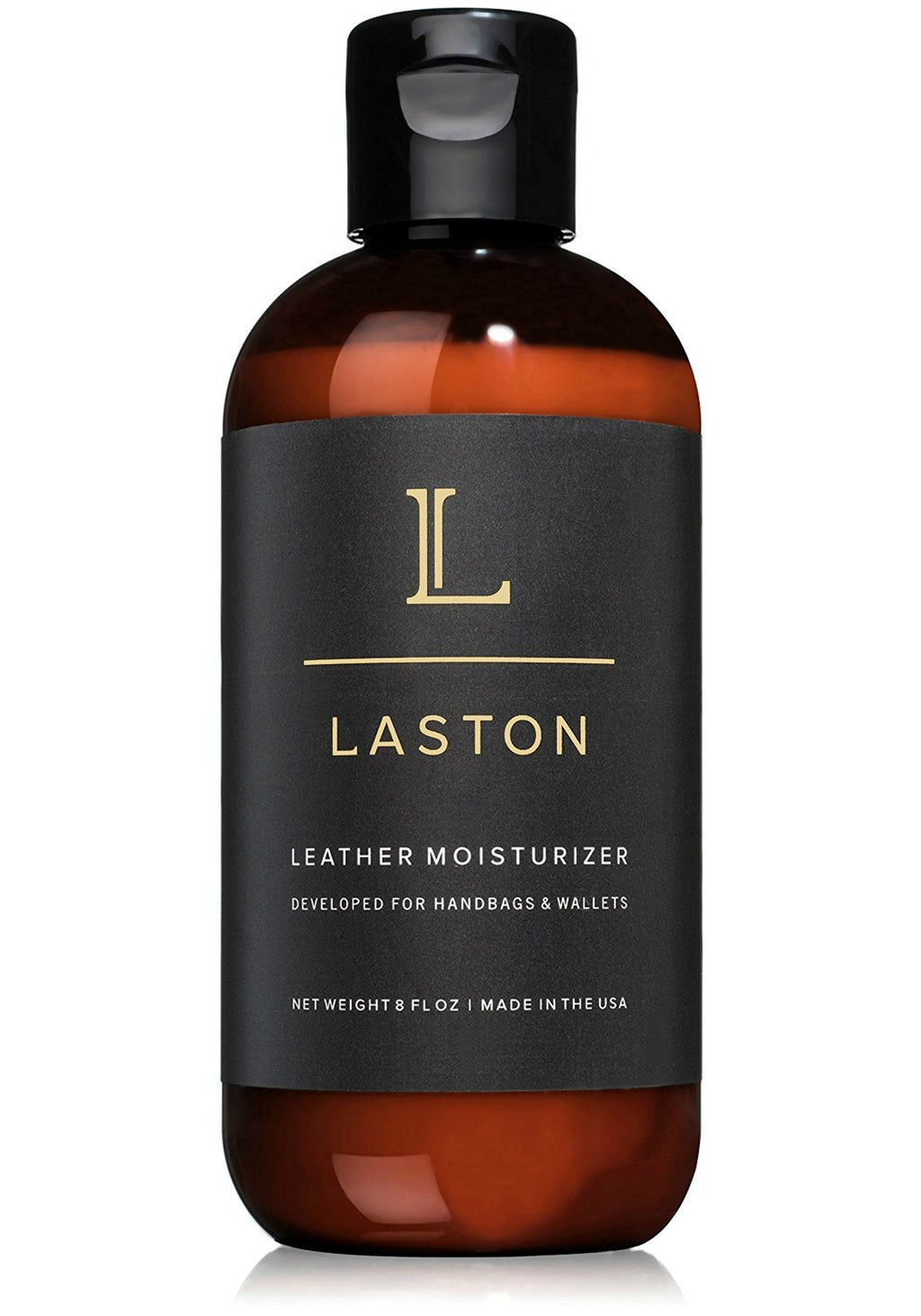  [AUSTRALIA] - Laston Leather Conditioner & Moisturizer 8 Oz | Cleans and Protects Handbags, Purses, and Wallets | Non-Darkening Formula for Luxury Leathers