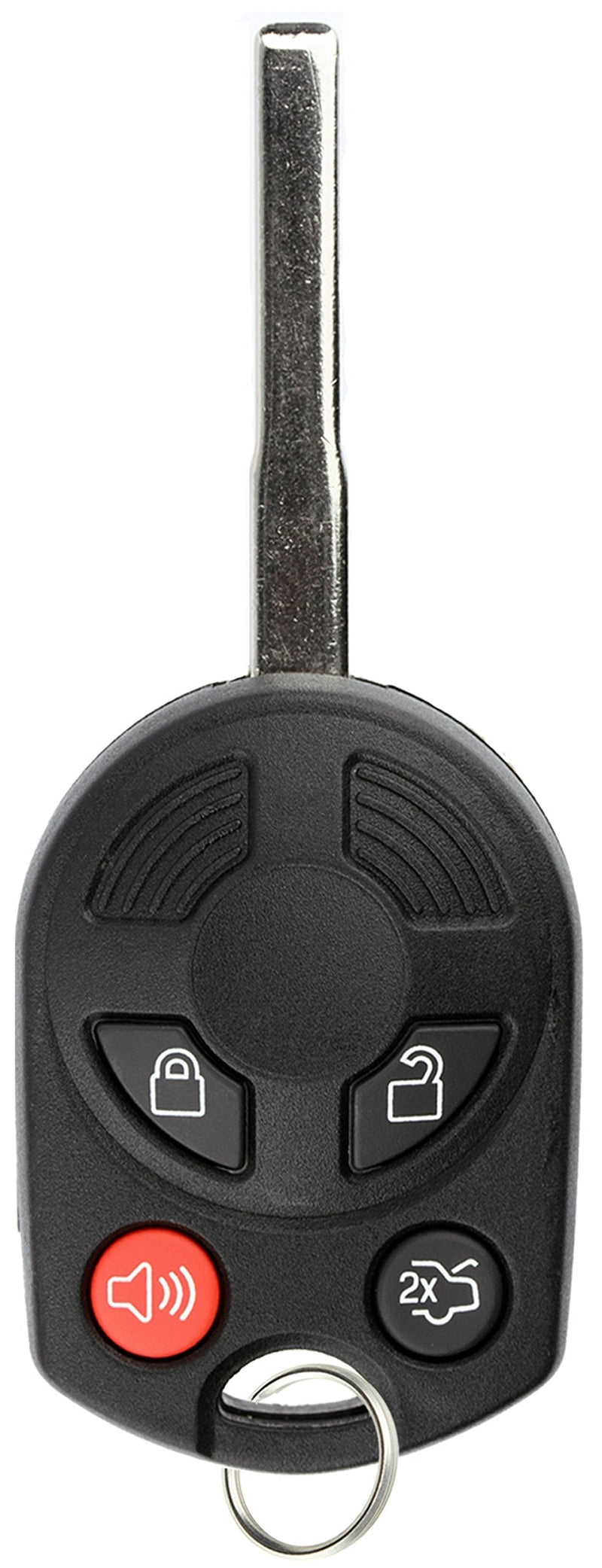  [AUSTRALIA] - KeylessOption Keyless Entry Remote Car Uncut High Security Key Fob for 164-R8007 Ford Focus Escape Transit Connect