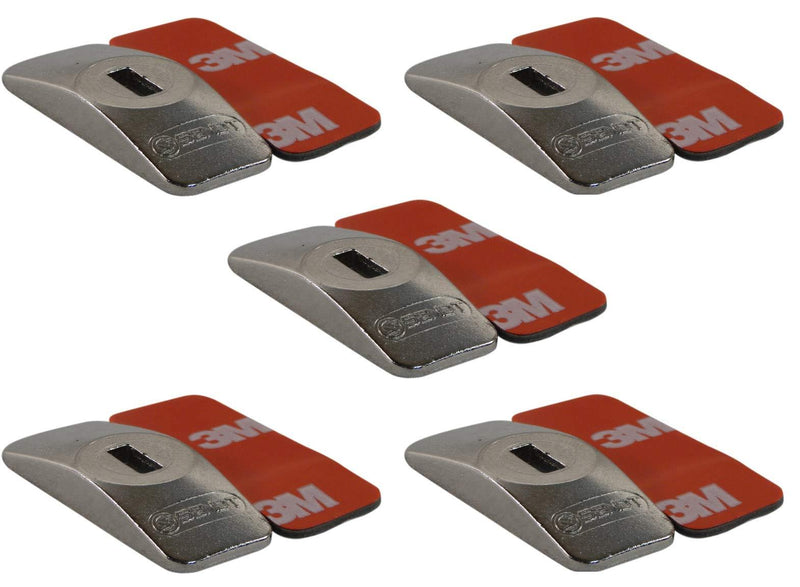  [AUSTRALIA] - Sendt Adhesive Plates 5 Pack for use with Tablets and Other Devices Without a Kensington Compatible Slot