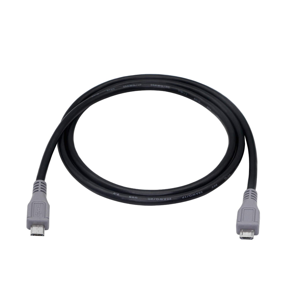 CERRXIAN USB Micro Male to Micro Male OTG Adapter Cable (1m) - LeoForward Australia