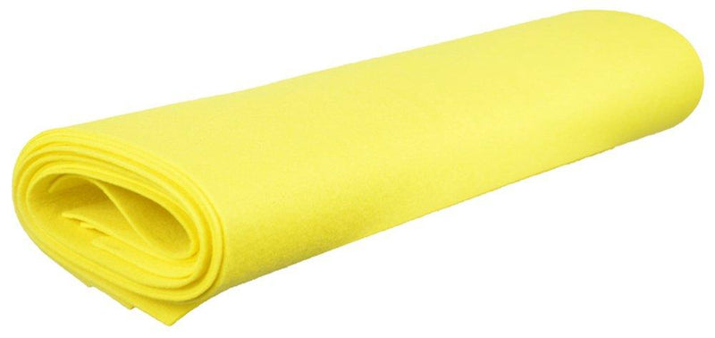  [AUSTRALIA] - Shammy Cloth Chamois Absorbent Cleaning Towel 20 x 27 for Home Car Truck RV - Yellow Yellow-Pack5