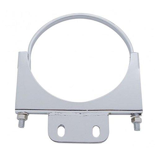  [AUSTRALIA] - United Pacific 6-inch Chrome Peterbilt Cab Exhaust Clamp, Model 10292