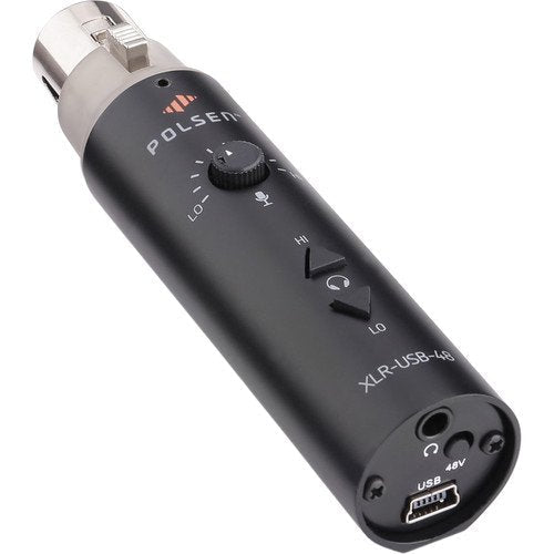  [AUSTRALIA] - Polsen XLR-USB-48 - XLR to USB Audio Interface