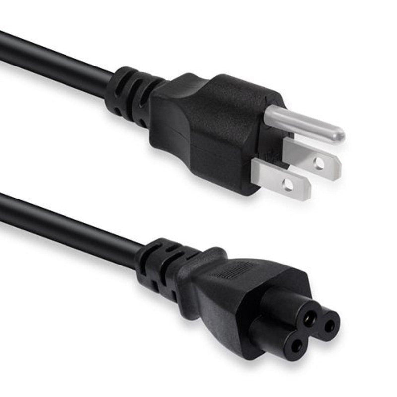  [AUSTRALIA] - Delippo C5 AC Power Cord 5Ft 3 Prong Power Cable Lead US Plug for Fully Molded Laptop & Plasma TV's & Computer Host & Monitors & Projectors & Printers and More 1.5m/3 prong