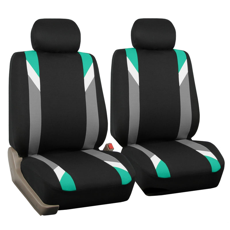  [AUSTRALIA] - FH Group Mint FB033MINT102 Modernistic Bucket Seat Covers Set of 2
