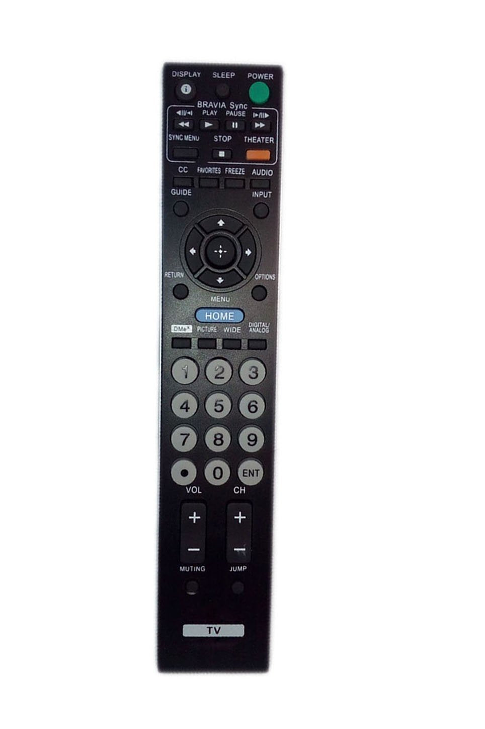 Replaced Remote Control Compatible for Sony KDL-46S51009 KDL-32FA400 KDL-52S51009 KDL-32M4000 KLV-40V510 KDL-32NL140 KLV46S510A KDL26N4000 KLV52S510A KDL32S51009 KDL26NL140 KDL37NL140 TV - LeoForward Australia