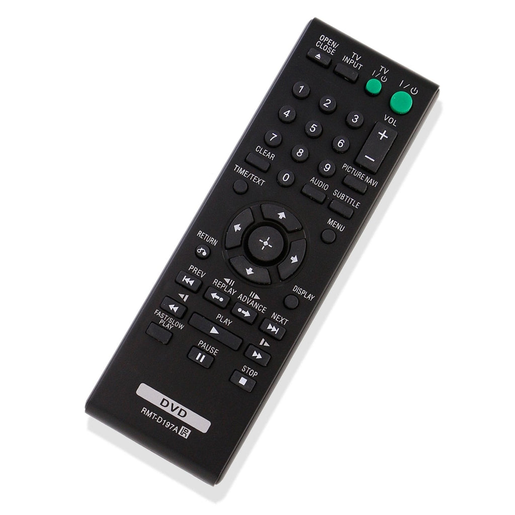 AIDITIYMI RMT-D197A Replaced Remote Control fit for Sony DVD Player DVPSR201P DVPSR210P DVPSR405P DVPSR510H DVP-SR310P DVP-SR320 RMTD197A - LeoForward Australia