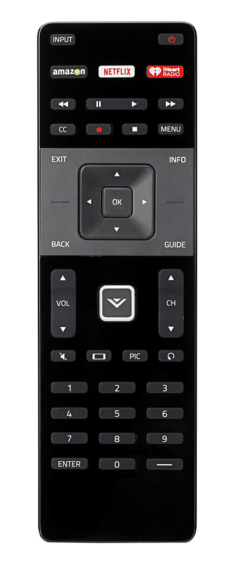 New XRT122 Remote Control for Vizio LCD LED HD TV E28hc1 E24c1 D55U-D1 D55UD1 D58U-D3 D58UD3 D65U-D2 D65UD2 E32-C1 E32C1 E32H-C1 E32HC1 E40-C2 E40C2 - LeoForward Australia