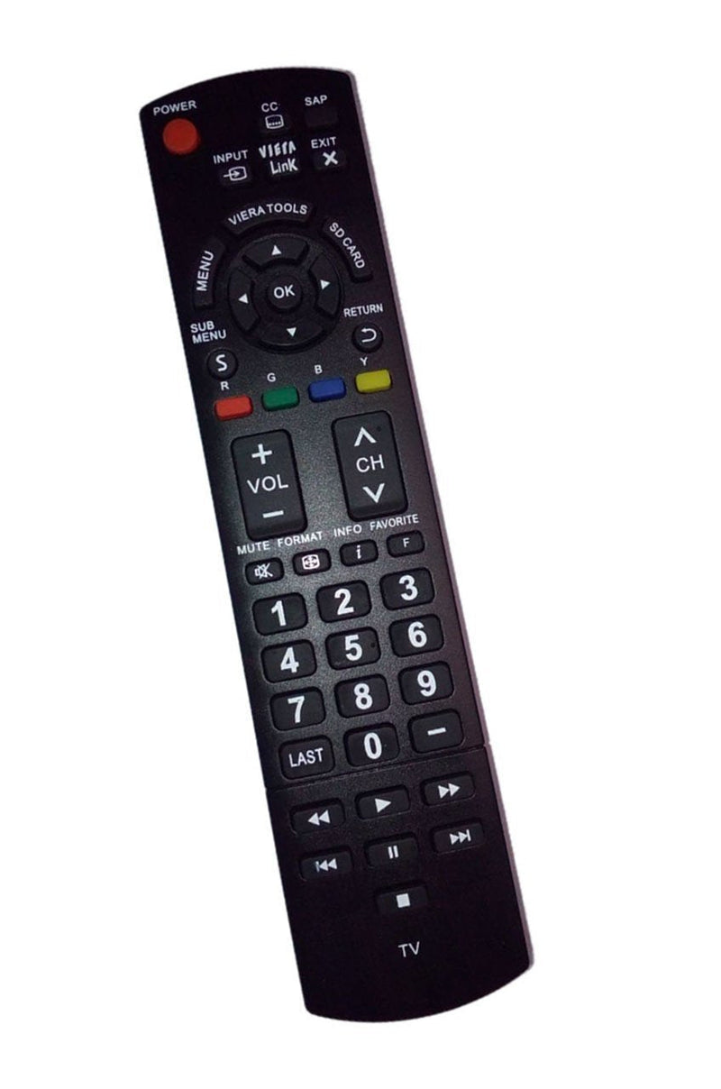 Replaced Remote Control Compatible for Panasonic TC-P50S30 TCL24C3 TC-P50X3 TC60PS34 TC-P60S30 TC-50PX34 TV - LeoForward Australia