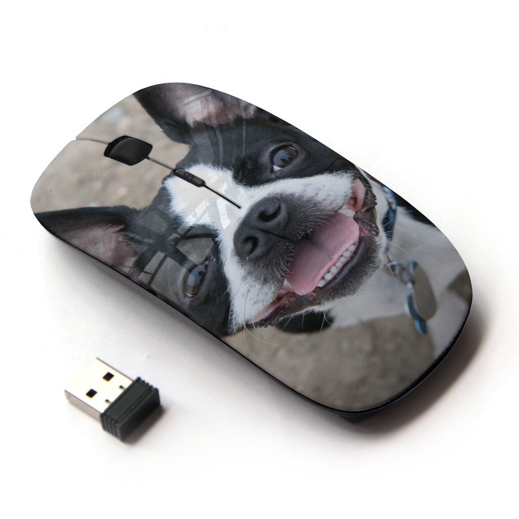 KOOLmouse [ Optical 2.4G Wireless Mouse ] [ Boston Terrier Bull French Bulldog Canine ] - LeoForward Australia