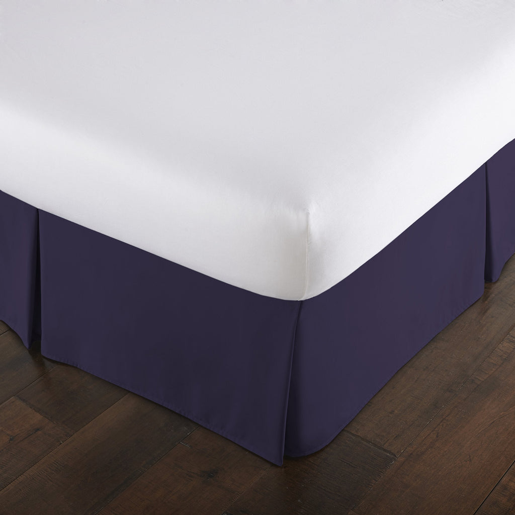  [AUSTRALIA] - Southshore Fine Linens - VILANO Springs - 15 inch Drop Pleated Bed Skirt, Purple, California King