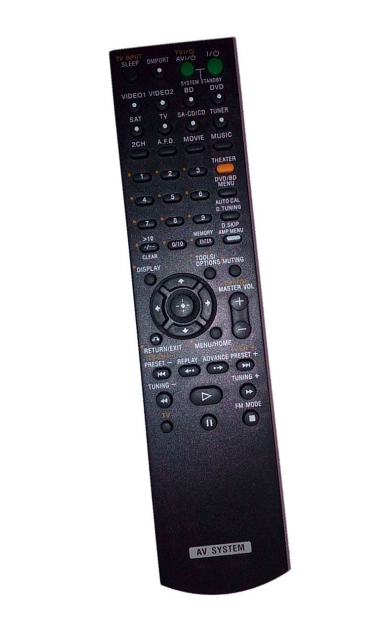 Replaced Remote Control for Sony HTDDW8600 RMAAU024 STR-DH500 1-480-588-11 STRDH700 Home Theater Audio/Video Receiver AV System - LeoForward Australia