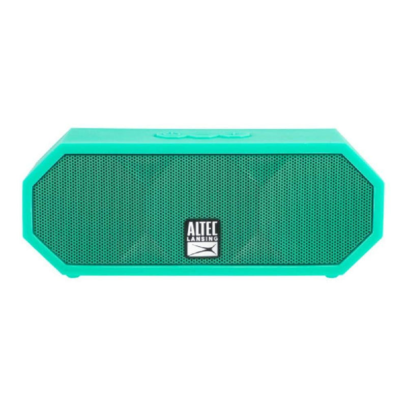 Altec Lansing IMW457-MT Jacket H2O 2 Bluetooth Speaker, IP67 Waterproof, Shockproof And Snowproof Rated And It Floats Rating, 8 Hours Of Battery, Ultra Portable, Compact Design, Mint Mint Green - LeoForward Australia