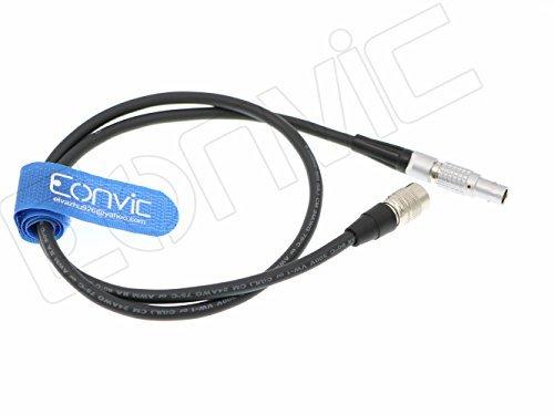 Eonvic 2 pin to 4 pin Hirose Power Cable for ARRI Teradek Bolt (Straight) straight - LeoForward Australia