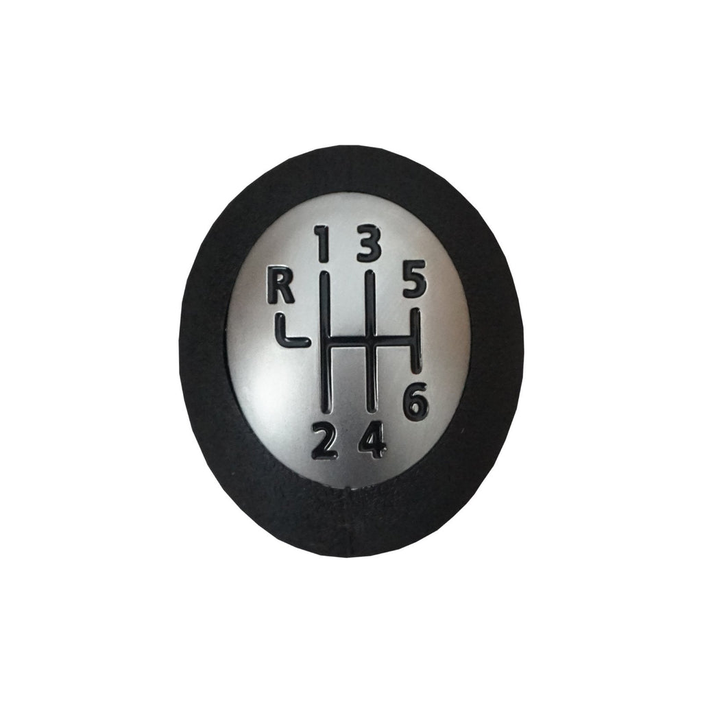  [AUSTRALIA] - BSP541 6-Speed Shift Stick Knob 328650024R Chrome Black For Renault Dacia Nissan Opel