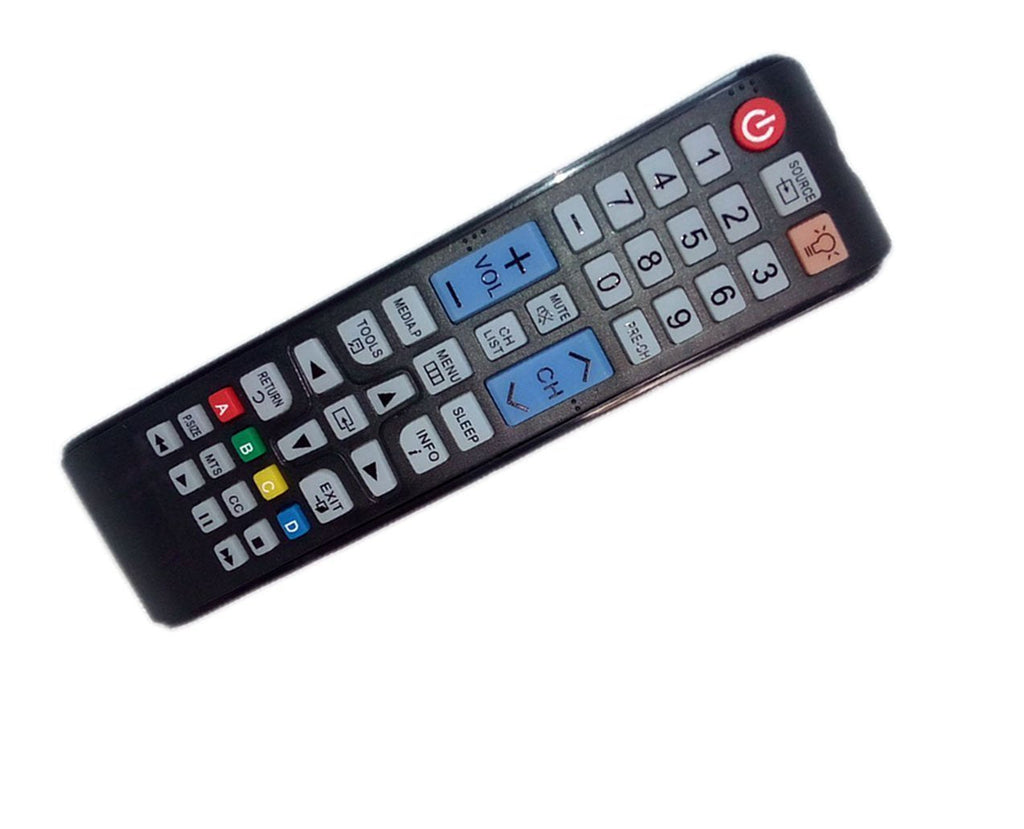 Replaced Remote Control Compatible for Samsung UN32EH5000FXZA UN39FH5000AFXZA PN51F5300AF UN46F5000AF UN48H4005AF LED HDTV Plasma TV - LeoForward Australia