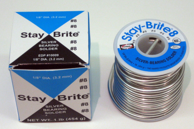  [AUSTRALIA] - Stay-brite 8 1/8" 1#10009 (348-SB861) Category: Solder Alloys and Fluxes