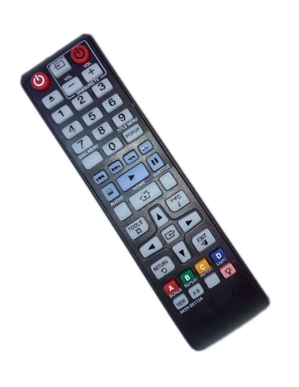 AK59-00172A Remote Control Replaced for Samsung BD-F5700 BDHM57CZA BD-H6500 BD-H6500/ZA DVD BD Blu-Ray Disc Player - LeoForward Australia