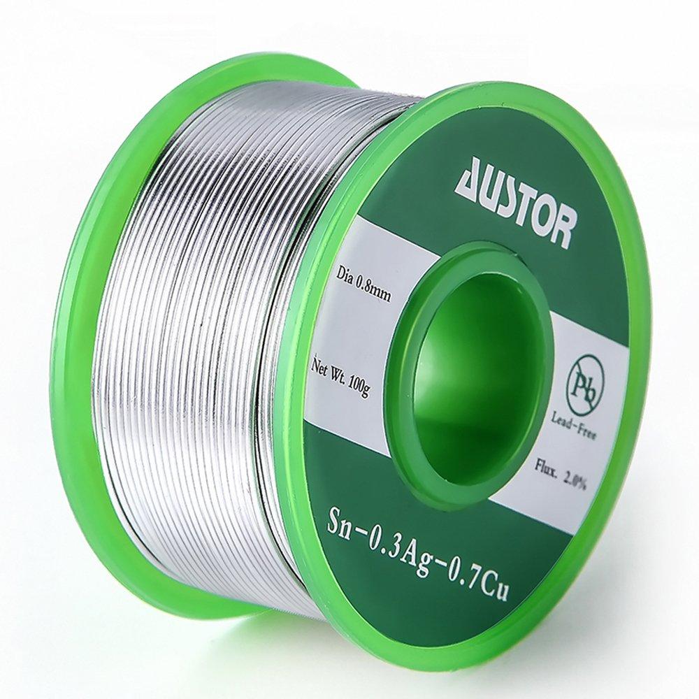  [AUSTRALIA] - AUSTOR 0.8mm Lead Free Solder Wire with Rosin Core