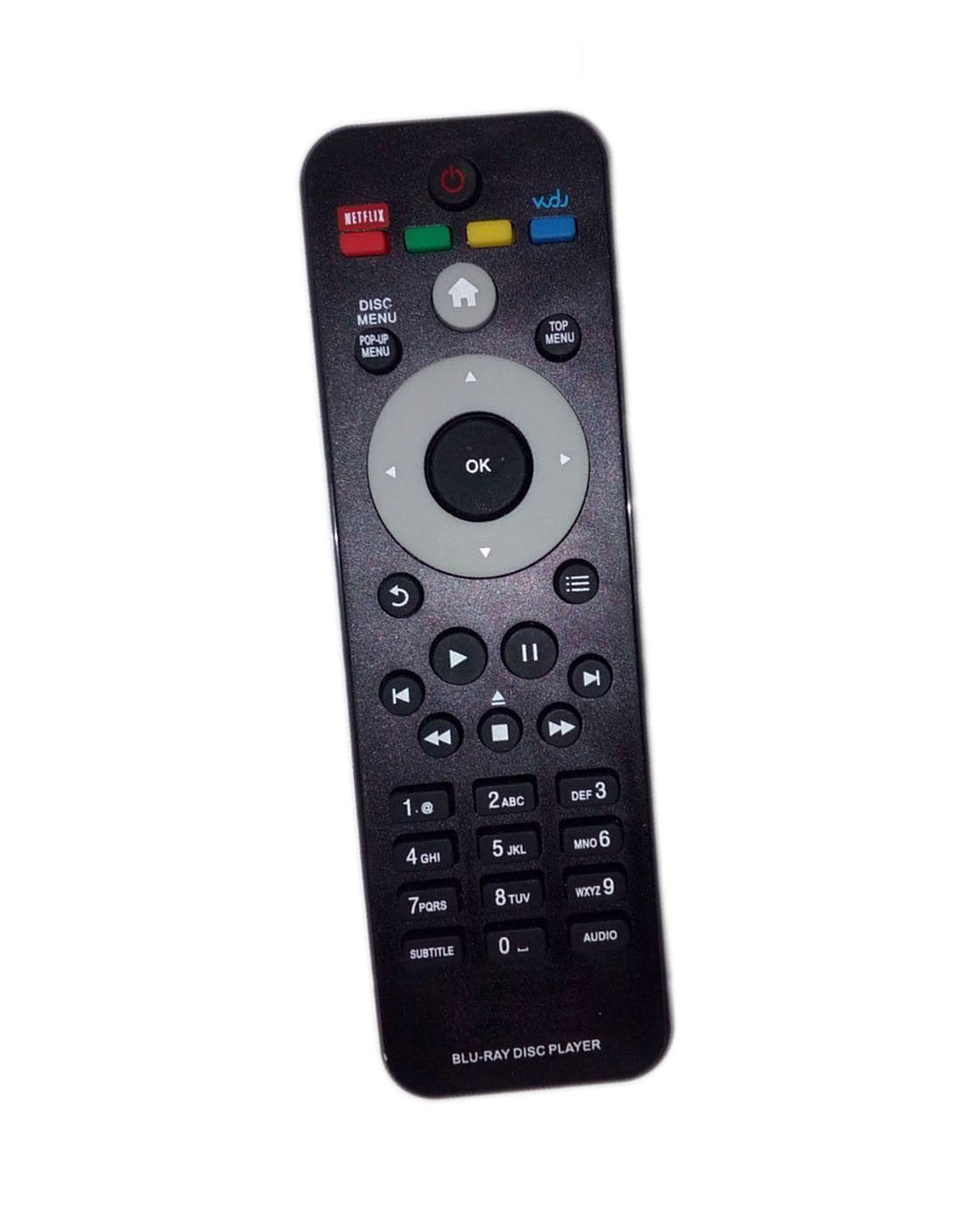 Replaced Remote Control Compatible for Philips BDP2100/F7 996510049464 BDP3406F7 BDP2205/F7 BDP2305 BD Blu Ray Disc DVD Player vudu Netflix - LeoForward Australia