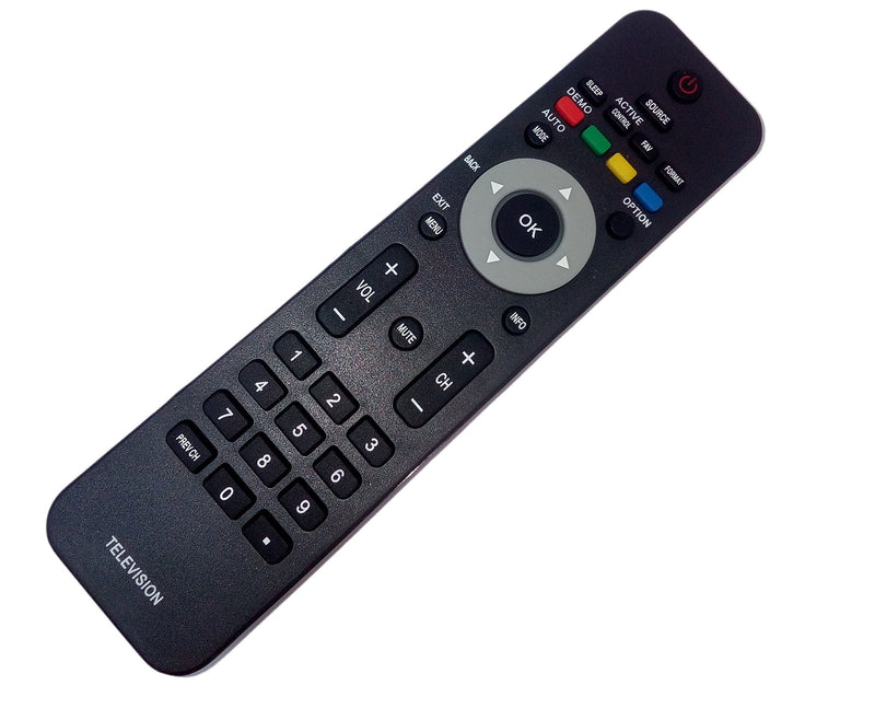 Replaced Remote Control Compatible for Philips 19MF337B27E 32PFL5322D/37 37PFL5332D/37B 42PFL7332D 47MF437B37B 52PFL7422D37B 47PFL5432D37B 42PFL7603D27 TV - LeoForward Australia