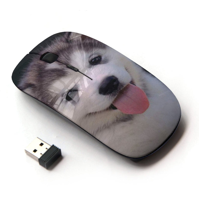 KOOLmouse [ Optical 2.4G Wireless Mouse ] [ Husky Siberian Dog Cute Puppy ] - LeoForward Australia