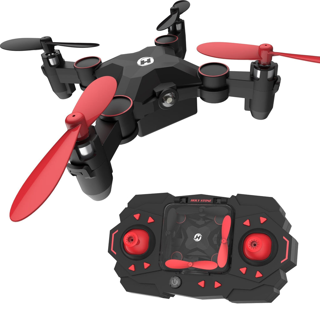 [AUSTRALIA] - Holy Stone HS190 Foldable Mini Nano RC Drone for Kids Gift Portable Pocket Quadcopter with Altitude Hold 3D Flips and Headless Mode Easy to Fly for Beginners