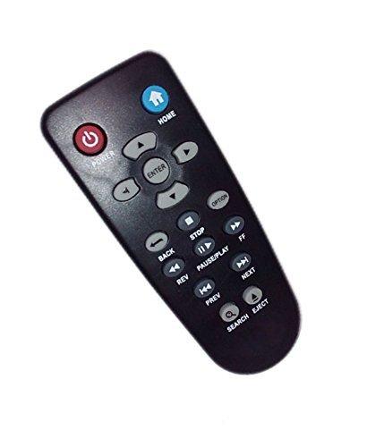 Replaced Remote Control Compatible for Western Digital WD TV Media Player WDBYMN0000NBK-HESN WDBYMN0000NBK - LeoForward Australia