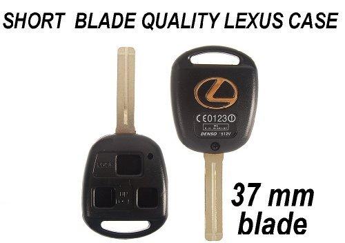 New 3 Button Key Fob Remote Shell with Blade for Lexus - LeoForward Australia
