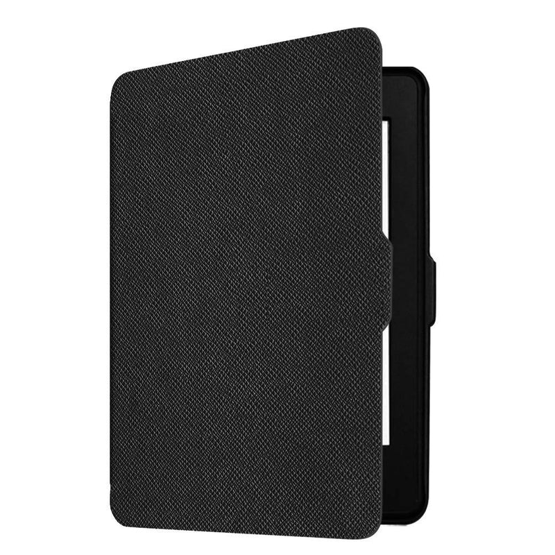  [AUSTRALIA] - Fintie Slimshell Case for 6" Kindle Paperwhite 2012-2017 (Model No. EY21 & DP75SDI) - Lightweight Protective Cover with Auto Sleep/Wake (Not Fit Paperwhite 10th & 11th Gen), Black *Black