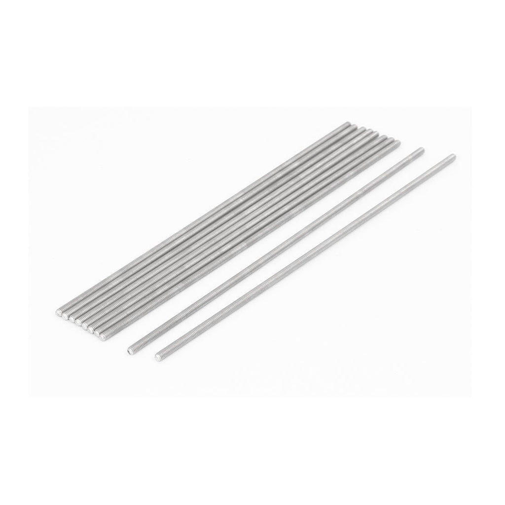  [AUSTRALIA] - uxcell a16071500ux0035 M3 x 150mm 0.5mm Pitch 304 Stainless Steel Fully Threaded Rods Fasteners (Pack of 10)