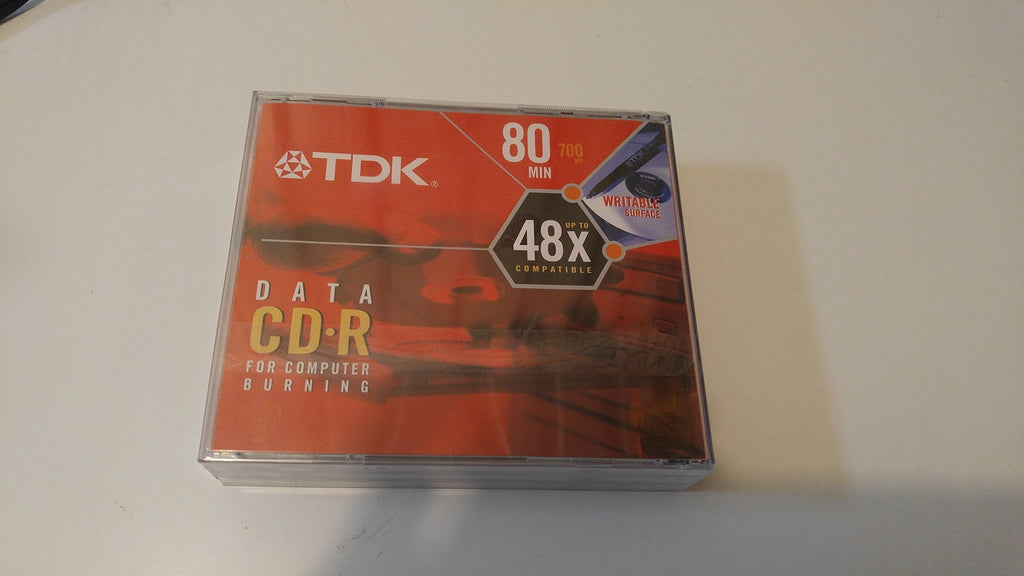 TDK 48X Data CDR 80/700MB min 3PK - LeoForward Australia