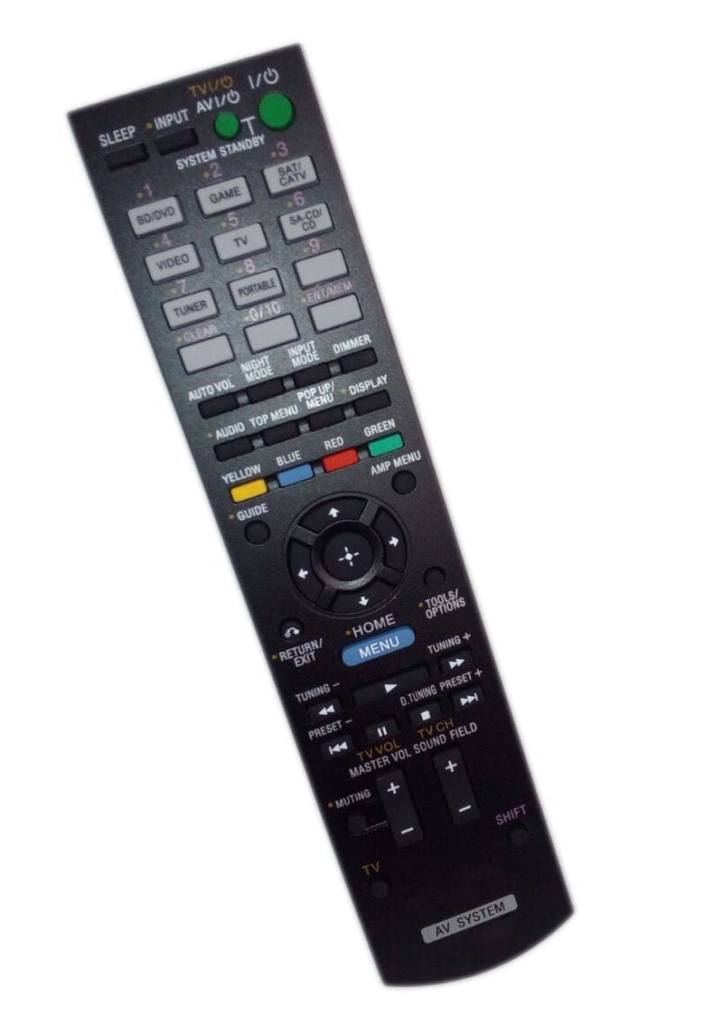 Replaced Remote Control Compatible for Sony STR-DH520 RMAAU104 148934311 RM-AAU105 Audio/Video AV Receiver Home Theater System - LeoForward Australia