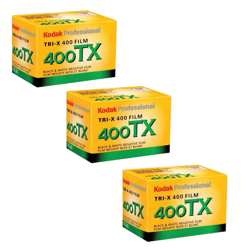  [AUSTRALIA] - Ritz Camera Kodak Tri-X 400TX Professional Black & White Film ISO 400, 35mm, 24 Exposures (3 Pack)