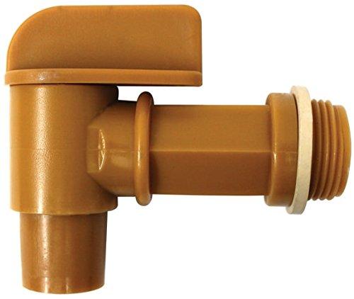 Lumax LX-1725 3/4” Male Barrel Faucet with EPDM Gasket. for use with 15, 30, 55 Gallon Plastic or Steel Drums. Tough & Durable Polyethylene Material for Good Resistance to Chemicals - LeoForward Australia