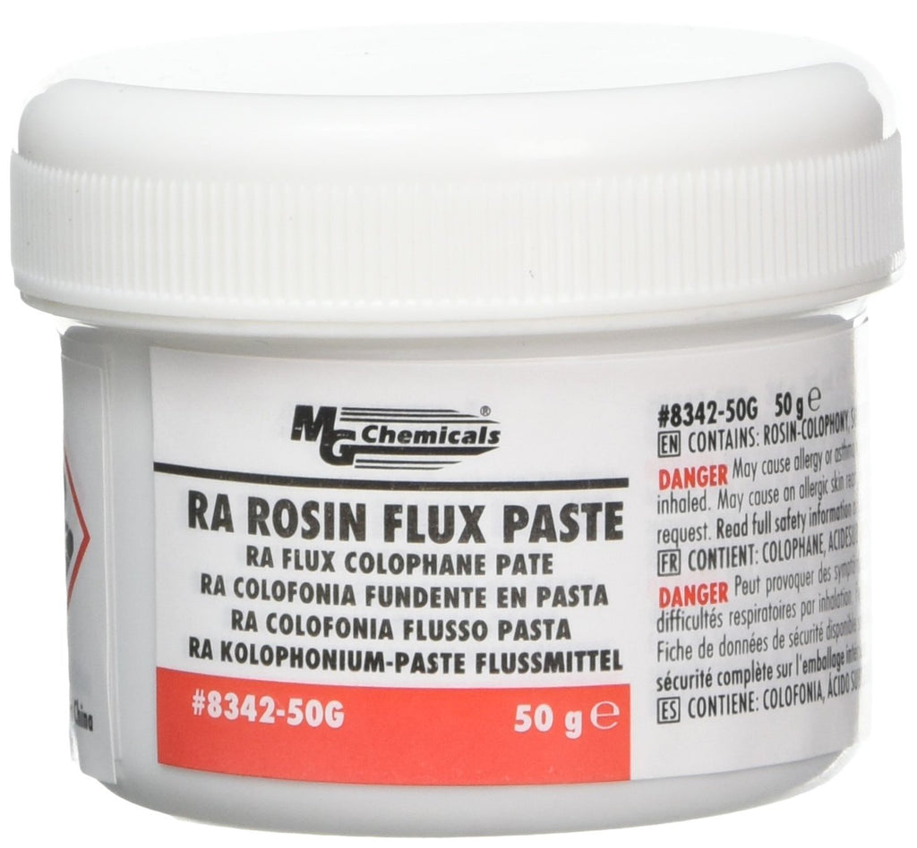  [AUSTRALIA] - MG Chemicals RA Rosin Flux Paste, Amber, 50 g Jar